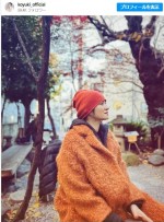 【写真】小雪、すっぴんの横顔に反響「美しい」「綺麗」