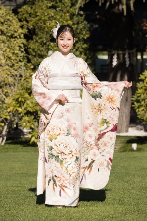 、「オスカープロモーション2025年新春晴れ着撮影会」にて