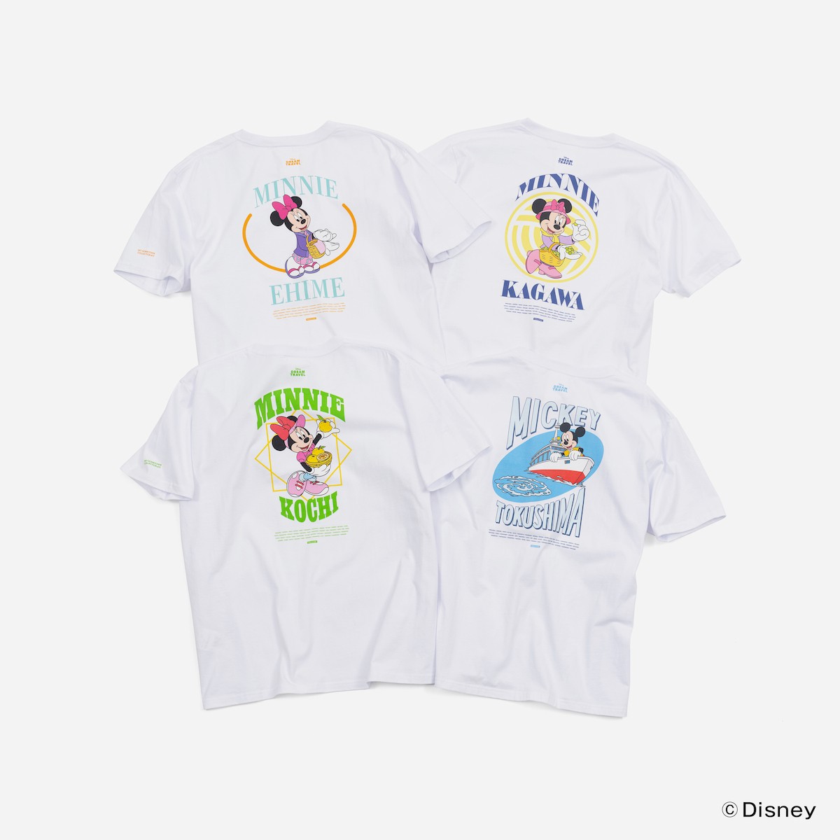 ZOZOTOWN限定“ご当地ディズニーTシャツ”登場！　47都道府県ごとに異なるデザイン