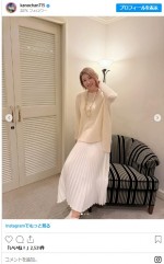狩野舞子、レアなキラキラ衣装＆メイクがかわいい　※「狩野舞子」インスタグラム