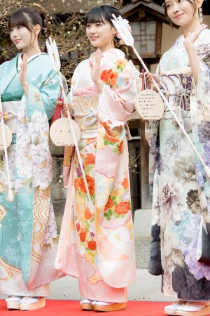 乃木坂46・川崎桜、2023年度 乃木坂46 新成人お披露目 取材会に登場