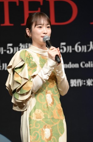 川栄李奈、舞台『千と千尋の神隠し』製作会見に登場