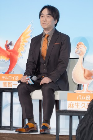 関智一、映画『FLY！／フライ！』日本語吹替版キャスト報告会に登場