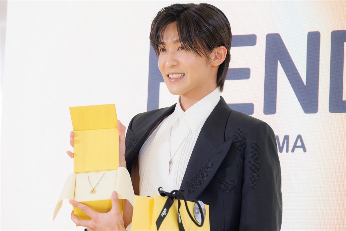 目黒蓮、“日本人男性初”FENDI ジャパンブランドアンバサダーに就任「鳥肌が立ちました」