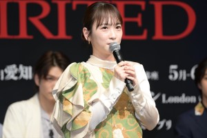 川栄李奈、舞台『千と千尋の神隠し』製作会見に登場