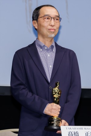高橋正紀・3DCGディレクター、『ゴジラ-1.0』アカデミー賞受賞記念記者会見に登場