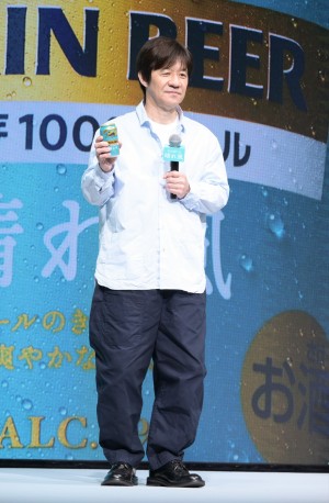 内村光良、キリンビール新ビールブランド発表会に登場