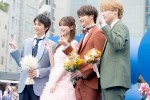 「TBS DRAMA COLLECTION 2024 SPRING」に登場した火曜ドラマ『くるり〜誰が私と恋をした？〜』のキャストたち
