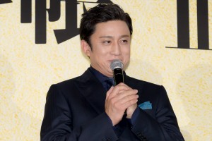 松本幸四郎、映画『鬼平犯科帳 血闘』完成披露上映会に登場