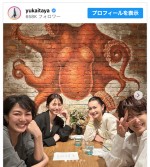 （写真左から）板谷由夏、井川遥、長谷川京子、吉瀬美智子　※「板谷由夏」インスタグラム