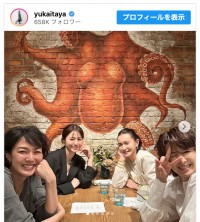 （写真左から）板谷由夏、井川遥、長谷川京子、吉瀬美智子　※「板谷由夏」インスタグラム