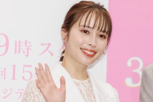 広瀬アリス、月9ドラマ『366日』記者発表に登場