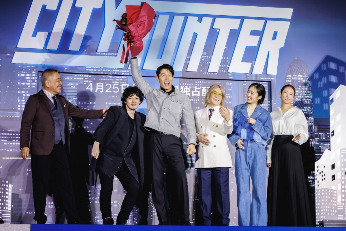 鈴木亮平、“シティーハンター愛”全開　木村文乃「もはや鈴木亮平監督」