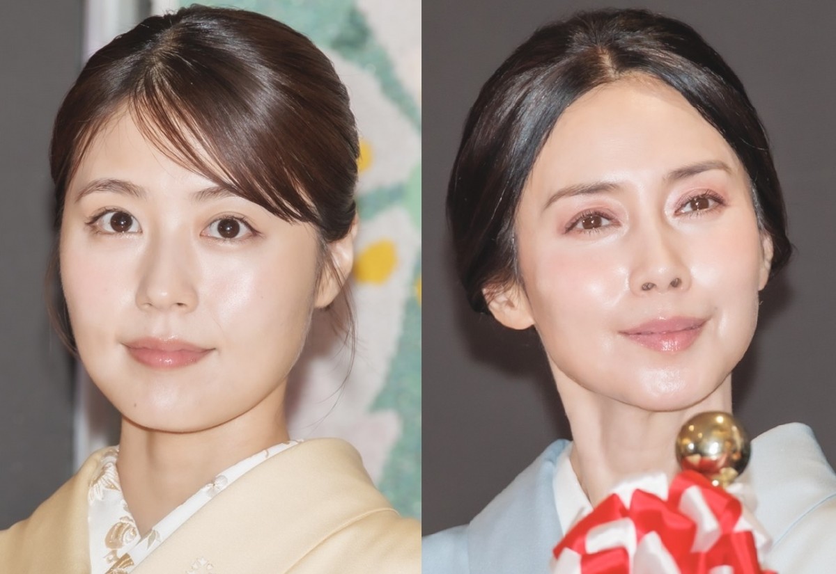 有村架純、中谷美紀らと着物姿で登場　“ホッとする時間”明かす