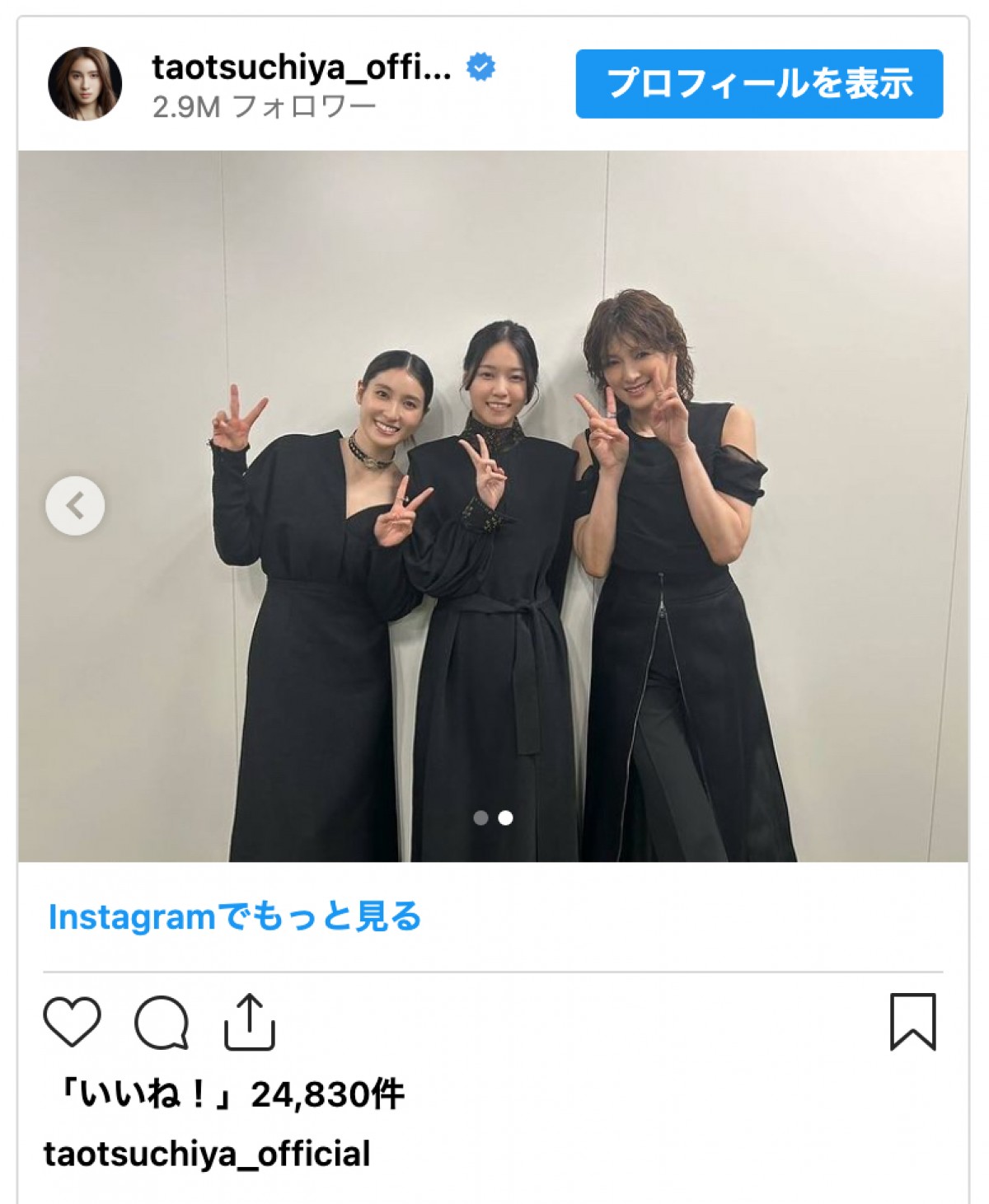 土屋太鳳、『あぶデカ』共演の美女集合ショットに「なんて美しい御三方」「美しさ大渋滞！」