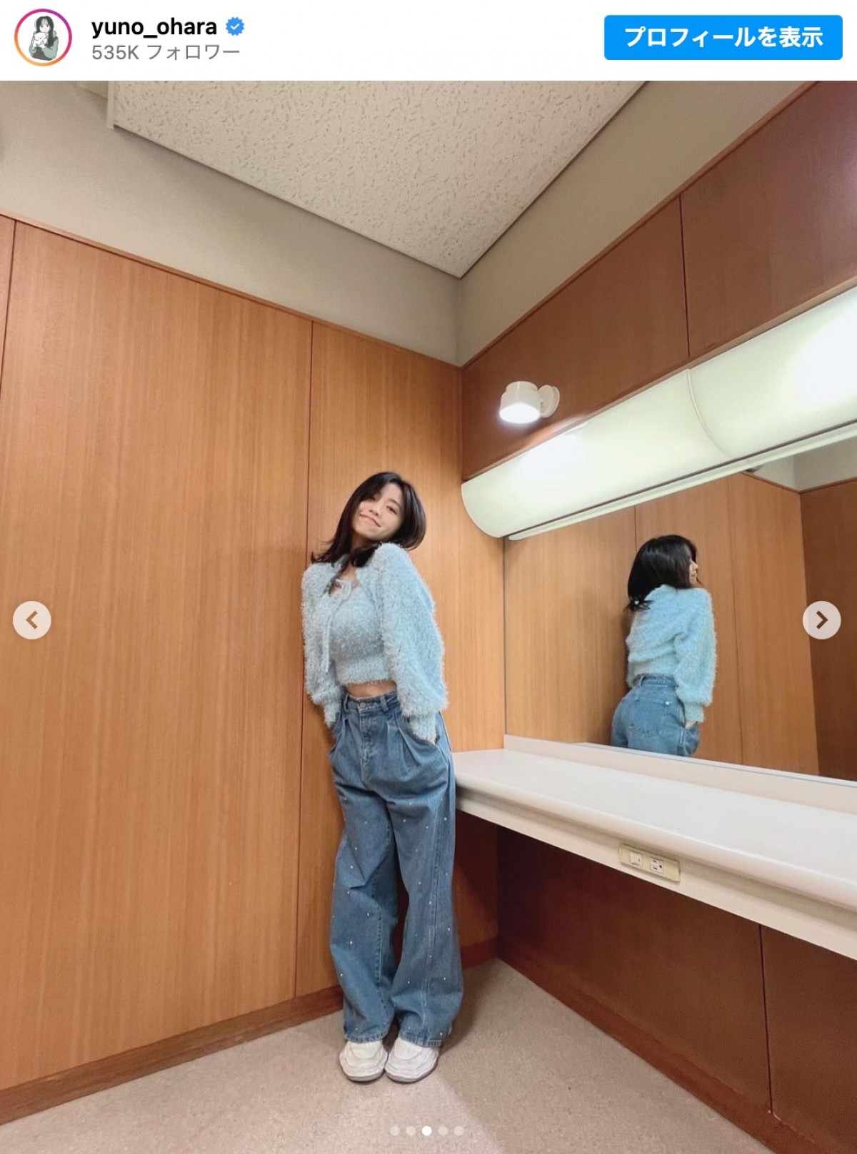 大原優乃、ヘソ出し衣装の番組オフショットが「可愛すぎる」と話題に