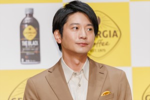 向井理、「ジョージア」キャンペーン発表会に登場