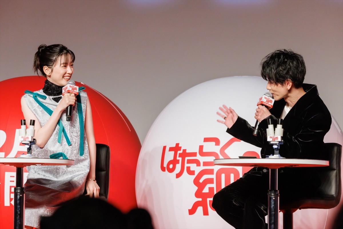 永野芽郁＆佐藤健、実写化『はたらく細胞』は「間違いなく我々2人の代表作」「一番面白いんじゃない」