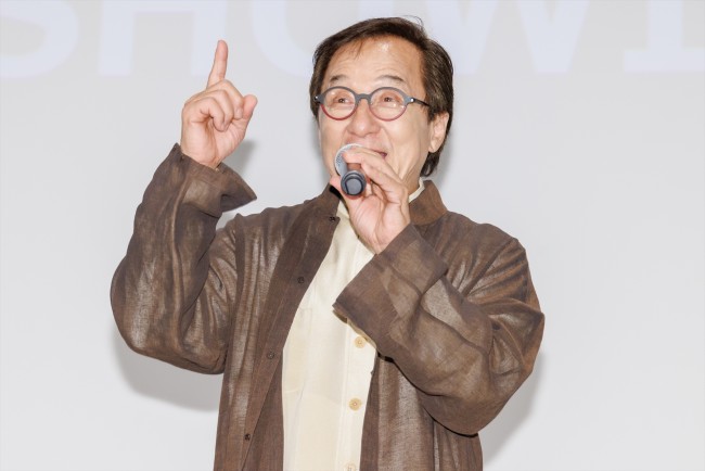 【本作紹介時のみ使用可】映画『ライド・オン』ジャッキー・チェン来日舞台挨拶　20240611