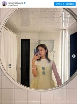 入山杏奈、メキシコのホテルを満喫　※「入山杏奈」インスタグラム