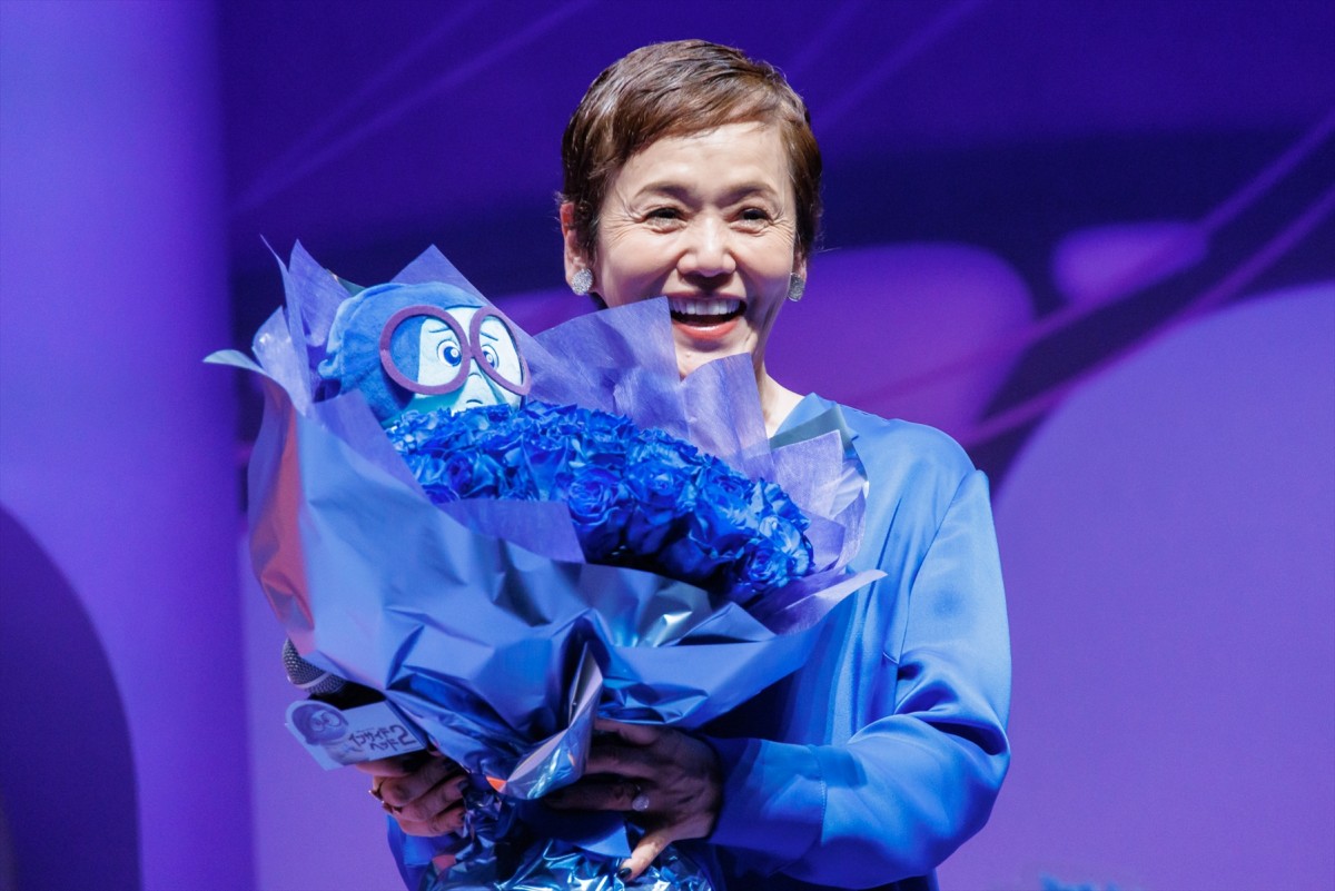 大竹しのぶ、『インサイド・ヘッド２』カナシミ役再演に「9年も経っていたなんて」　誕生日祝福に笑顔も