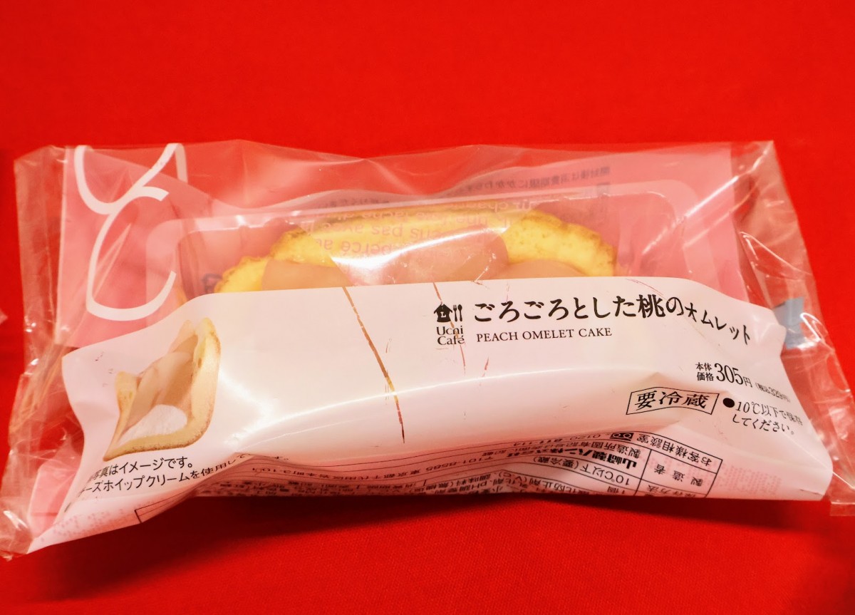 20240724 ローソン「桃」スイーツ