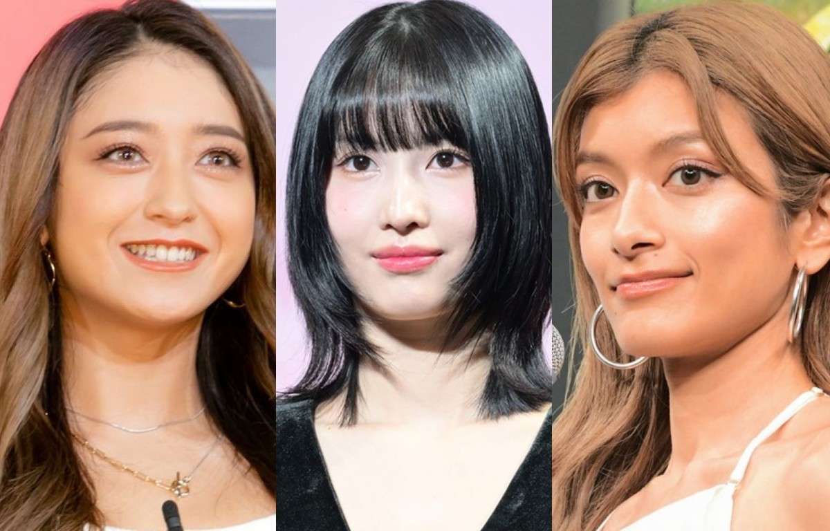 (左から)みちょぱ、MOMO、ローラ