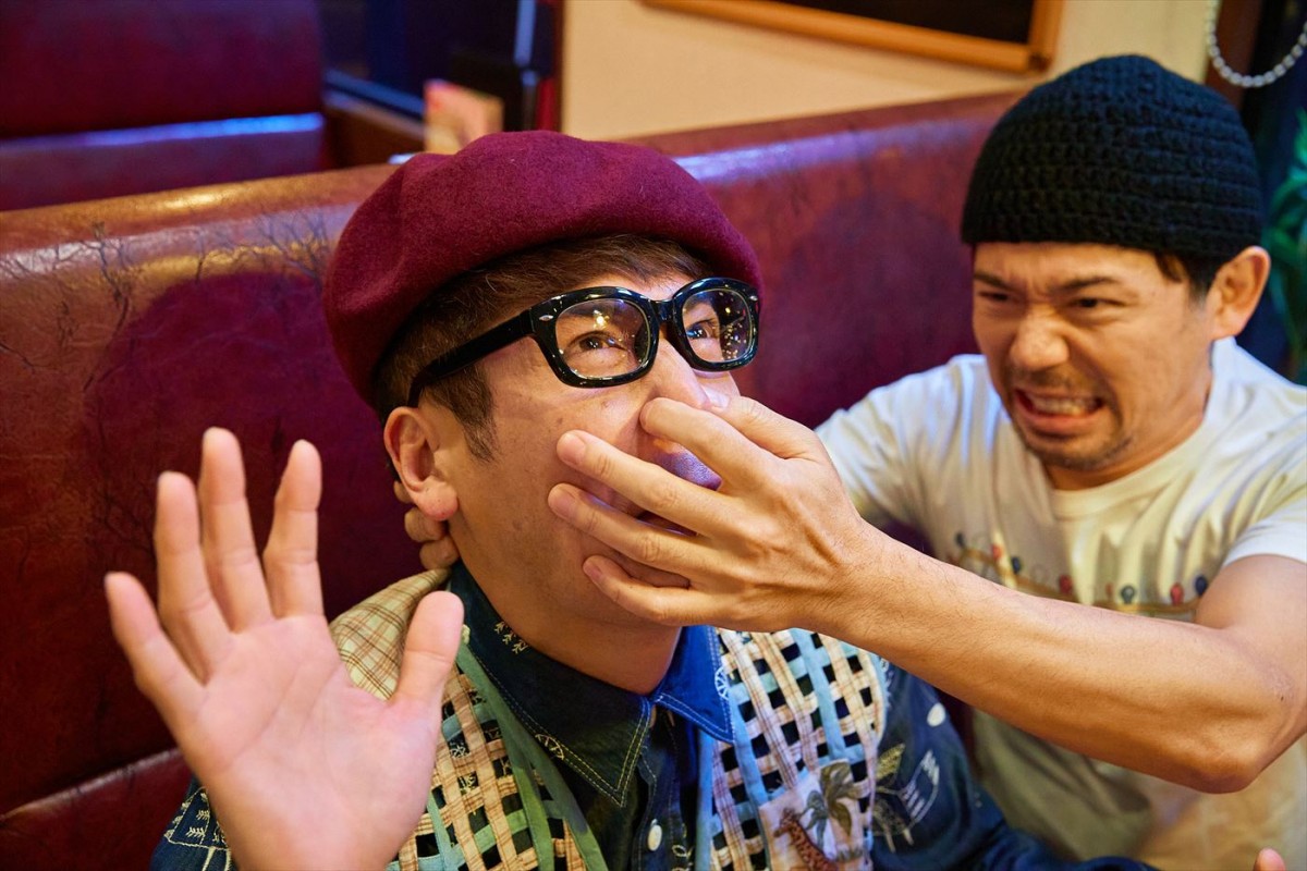 佐藤隆太×岡田義徳×塚本高史『映画THE３名様Ω』、スタイリッシュなキャラポス解禁　場面写真も到着！