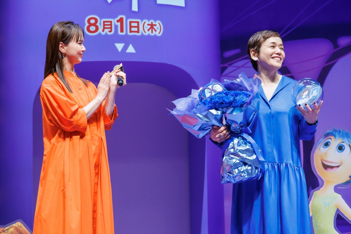 大竹しのぶ、『インサイド・ヘッド２』カナシミ役再演に「9年も経っていたなんて」　誕生日祝福に笑顔も