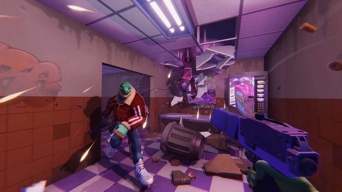 蹴りと銃で道を拓く爽快ハイスピードFPS『Anger Foot』、PC（Steam）版がリリース開始