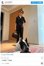 白内障の手術を明かした安藤優子 ※「安藤優子」インスタグラム