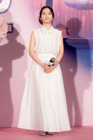 横溝菜帆、映画『インサイド・ヘッド２』吹替版完成披露舞台挨拶に登場