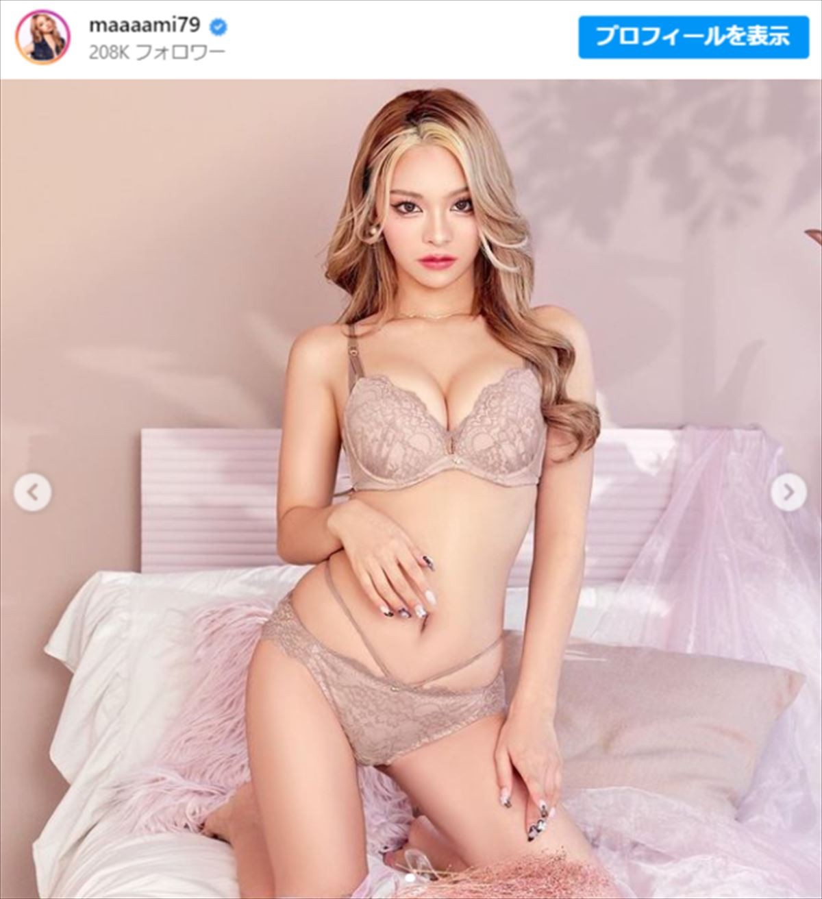 人気シンママ“ギャルモデル”23歳「モテすぎ注意です」　コーデに反響「めっちゃ可愛い」「最高」