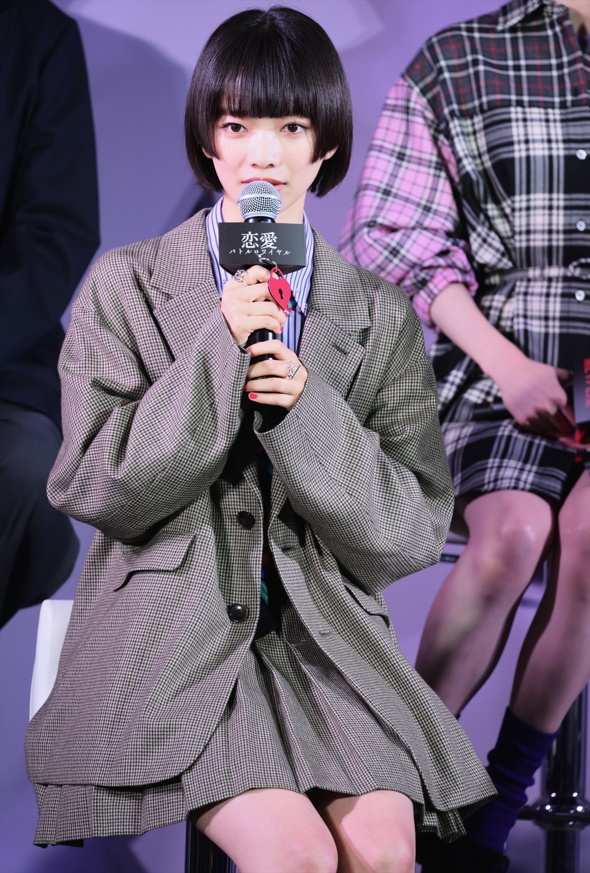 宮世琉弥「すごく興味はあった」　初共演・見上愛への発言で会場沸かせる