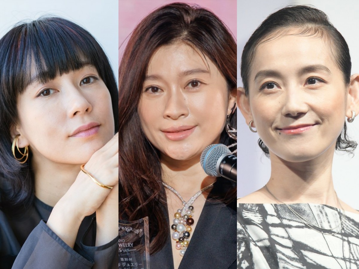 (左から)水川あさみ、篠原涼子、篠原ともえ