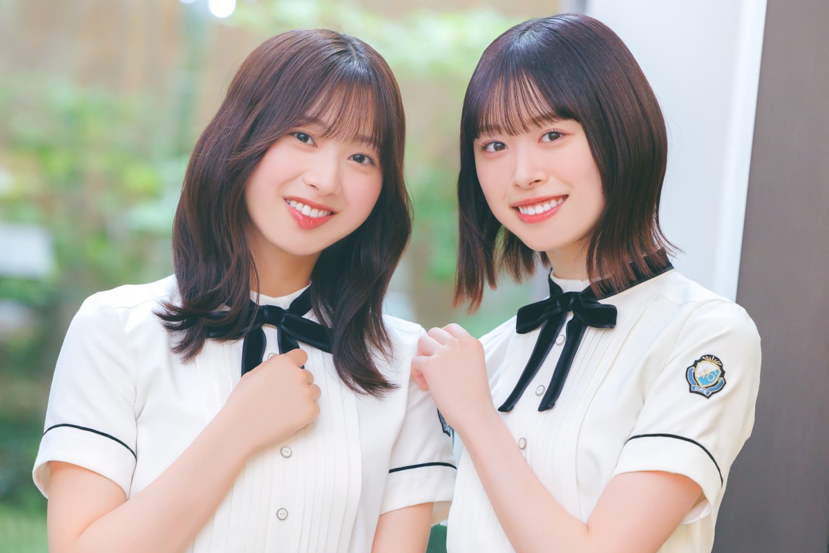 (左から)富田鈴花、高橋未来虹