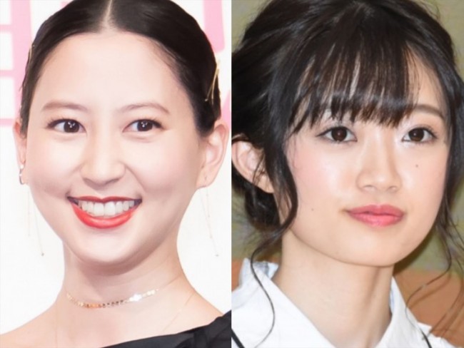 (左から)河北麻友子、中井りか