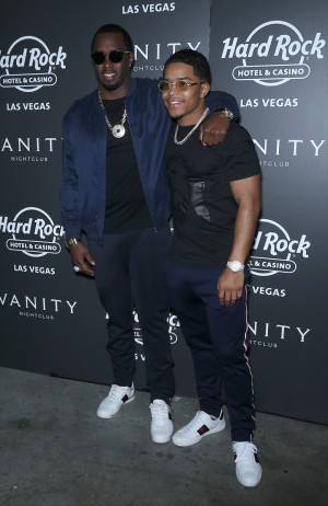 ショーン・コムズと息子のジャスティン・コムズ