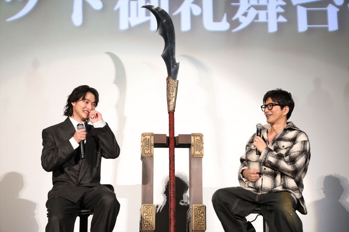 『キングダム 大将軍の帰還』山崎賢人が“王騎”大沢たかおに「学んで刺激を受けてきました」　原作者・原泰久のメッセージも到着