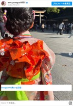 山口もえ、投稿にファン歓喜　※「山口もえ」インスタグラム