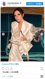 ヴィクトリア・ベッカム、13歳の愛娘ハーパーとレッドカーペットに登場※「Victoria Beckham」インスタグラム