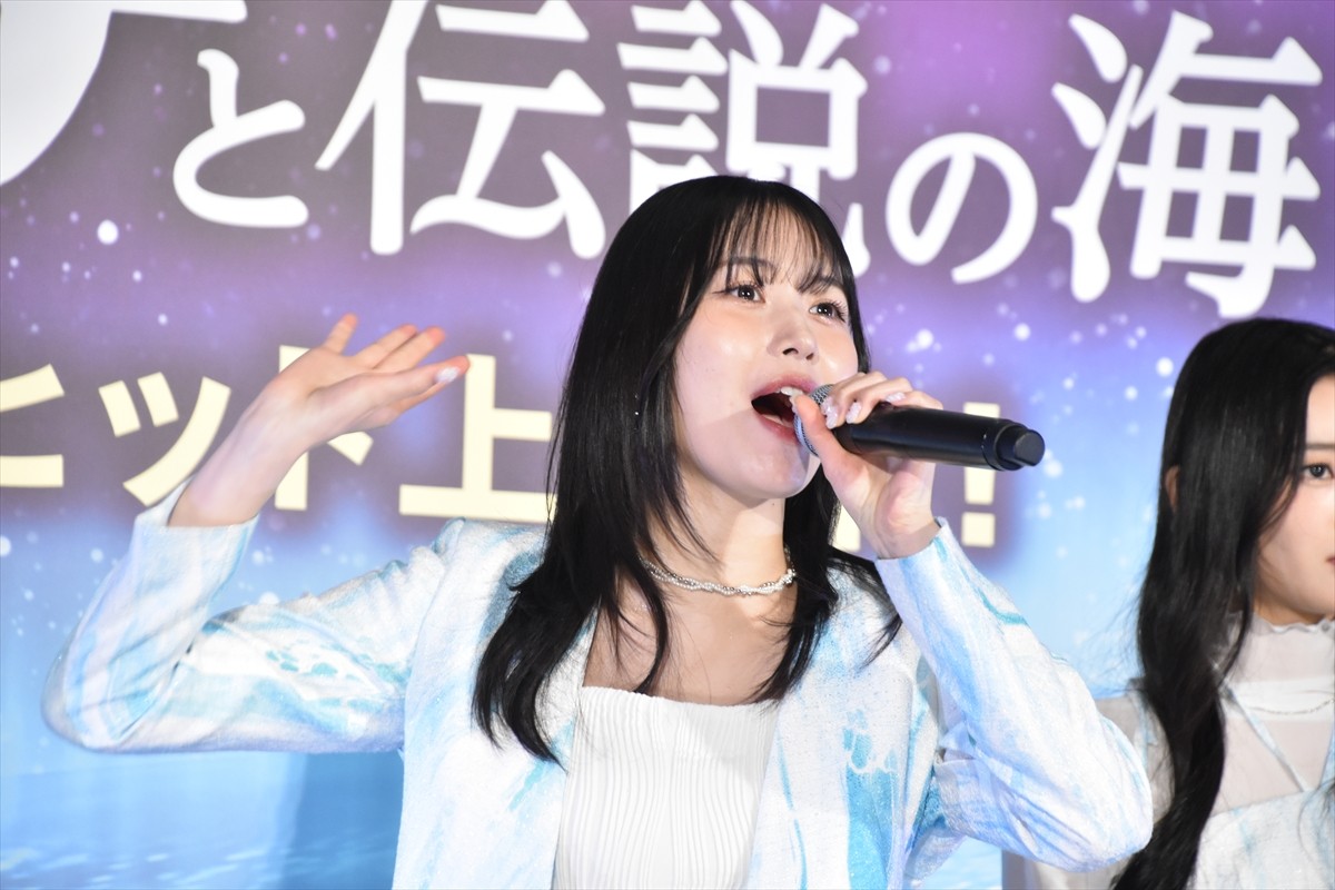 ME:I、『モアナと伝説の海２』エンドソングを生歌唱！　来年の目標は「今年を超えたい」
