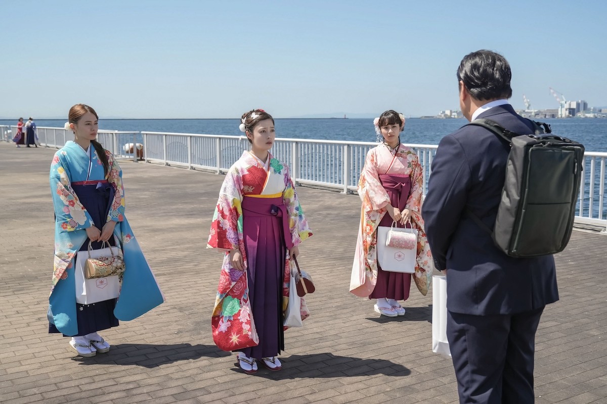 『おむすび』“結”橋本環奈、専門学校を卒業　J班笑顔のプリにネット感動「胸熱」「しみじみエモい」