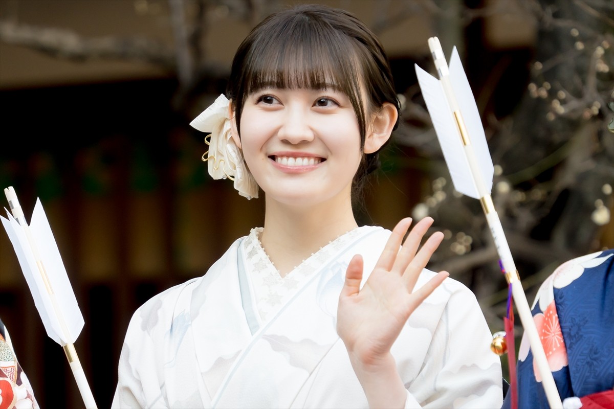 乃木坂46新成人、振り袖姿を披露　岩本蓮加「まだまだ上を目指していけたら」と意気込み