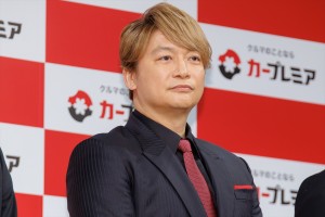 香取慎吾、「カープレミア」新CM発表会に登場