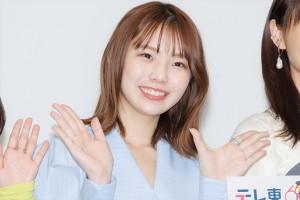 菊地姫奈、『チェイサーゲームW パワハラ上司は私の元カノ』記者会見に登場