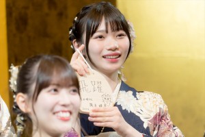 乃木坂46・岡本姫奈、2023年度 乃木坂46 新成人お披露目 取材会に登場