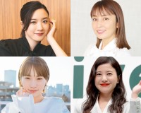 （上段左から）永野芽郁、矢田亜希子、（下段左から）川栄李奈、吉高由里子
