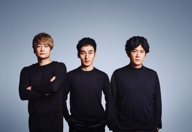 『NAKAMA to MEETING Vol.3』を開催する(左から)香取慎吾、草なぎ剛、稲垣吾郎