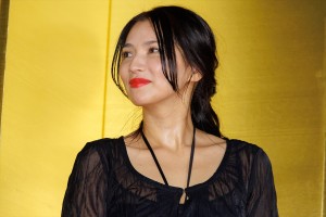 野波麻帆、映画『身代わり忠臣蔵』完成披露舞台挨拶に登場